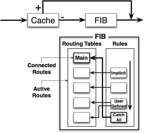 Figura 1.5 Forwarding Information Base (FIB)
